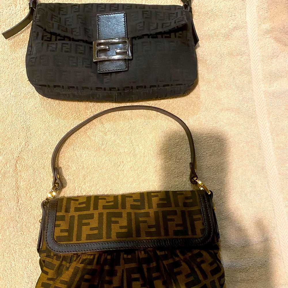 Fendi Purses (2) black & brown